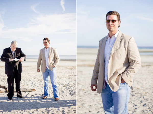 Saint Simons Island Beach Elopement by www.tamara-gibson.com