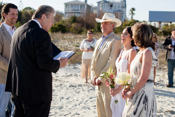 Saint Simons Island Beach Elopement by www.tamara-gibson.com