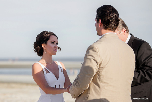 Saint Simons Island Beach Elopement by www.tamara-gibson.com