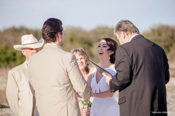 Saint Simons Island Beach Elopement by www.tamara-gibson.com