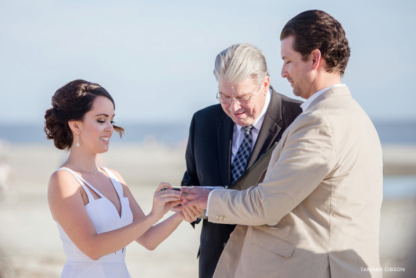 Saint Simons Island Beach Elopement by www.tamara-gibson.com