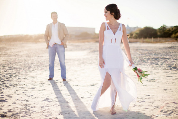 Saint Simons Island Beach Elopement by www.tamara-gibson.com