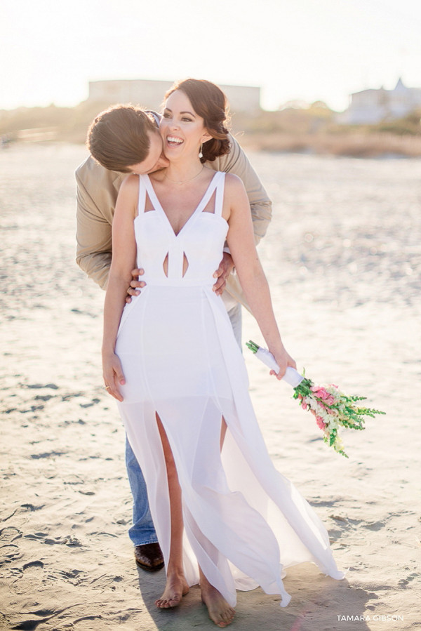 Saint Simons Island Beach Elopement by www.tamara-gibson.com