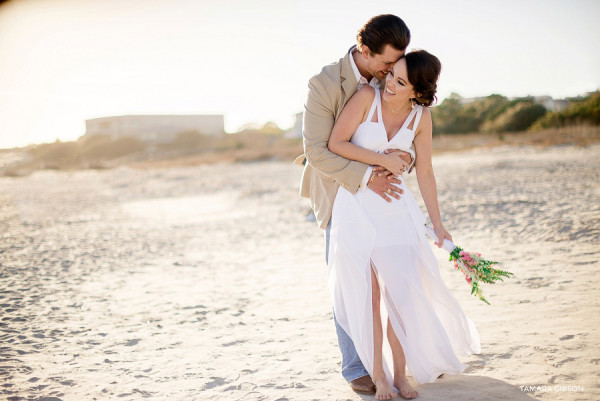 Saint Simons Island Beach Elopement by www.tamara-gibson.com