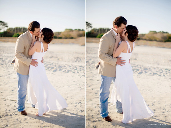 Saint Simons Island Beach Elopement by www.tamara-gibson.com