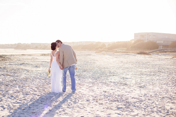 Saint Simons Island Beach Elopement by www.tamara-gibson.com