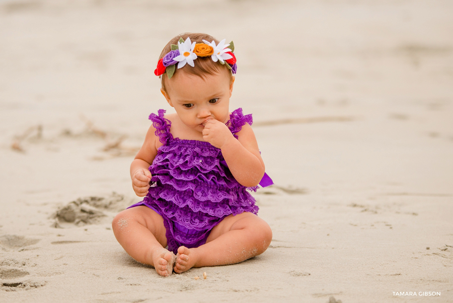 1st Birthday Cake Smash Session by Tmara Gibson Photography | by www.tamara-gibson.com