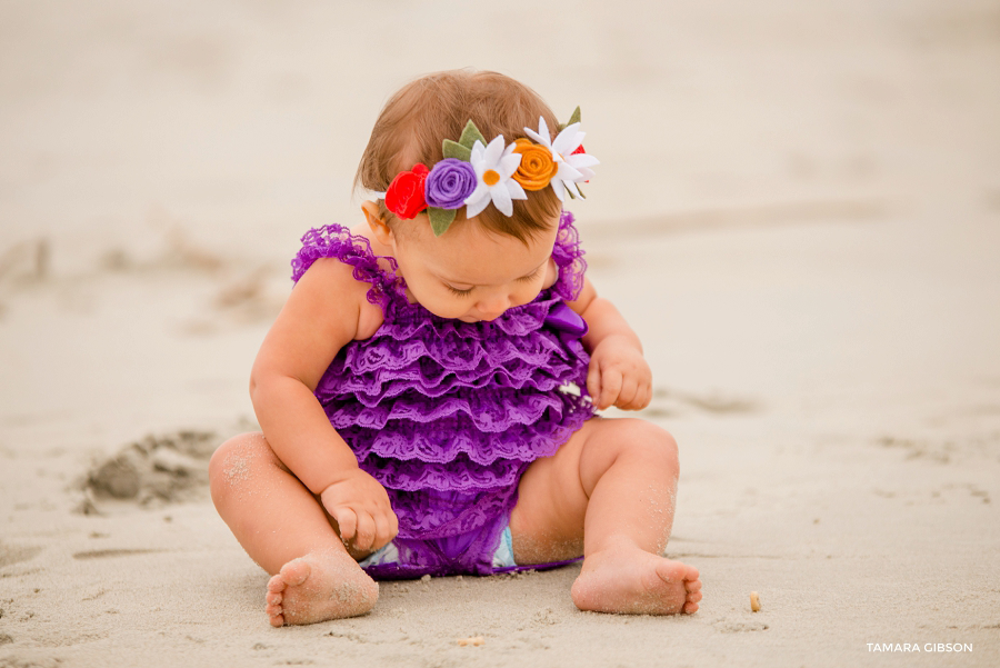 1st Birthday Cake Smash Session by Tmara Gibson Photography | by www.tamara-gibson.com