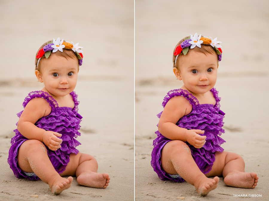 1st Birthday Cake Smash Session by Tmara Gibson Photography | by www.tamara-gibson.com