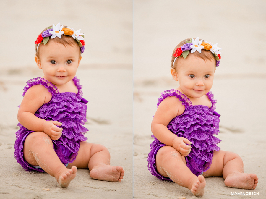 1st Birthday Cake Smash Session by Tmara Gibson Photography | by www.tamara-gibson.com