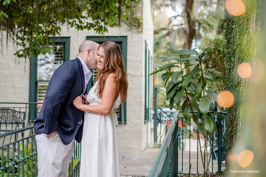 Village Inn & Pub Engagement Session by www.tamara-gibson.com | St. Simons Island Engagement Session | Creative Engagement Session