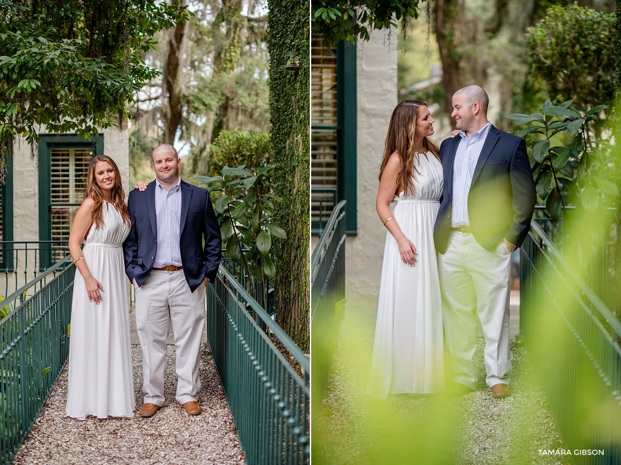 Village Inn & Pub Engagement Session by www.tamara-gibson.com | St. Simons Island Engagement Session | Creative Engagement Session