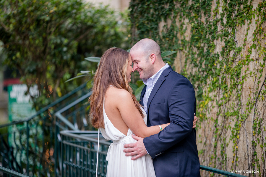 Village Inn & Pub Engagement Session by www.tamara-gibson.com | St. Simons Island Engagement Session | Creative Engagement Session