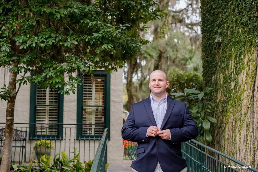 Village Inn & Pub Engagement Session by www.tamara-gibson.com | St. Simons Island Engagement Session | Creative Engagement Session