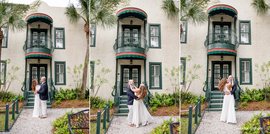 Village Inn & Pub Engagement Session by www.tamara-gibson.com | St. Simons Island Engagement Session | Creative Engagement Session