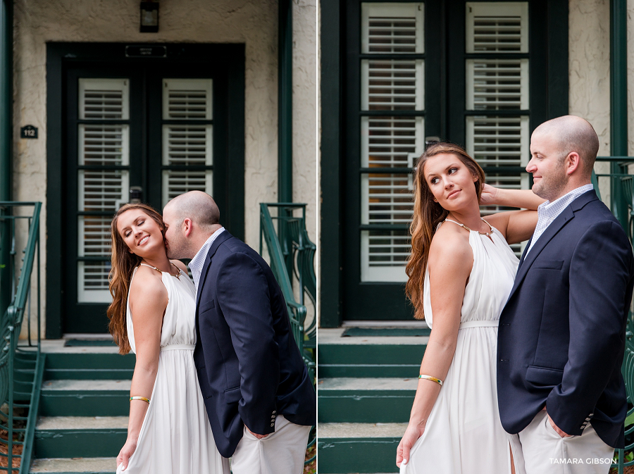 Village Inn & Pub Engagement Session by www.tamara-gibson.com | St. Simons Island Engagement Session | Creative Engagement Session