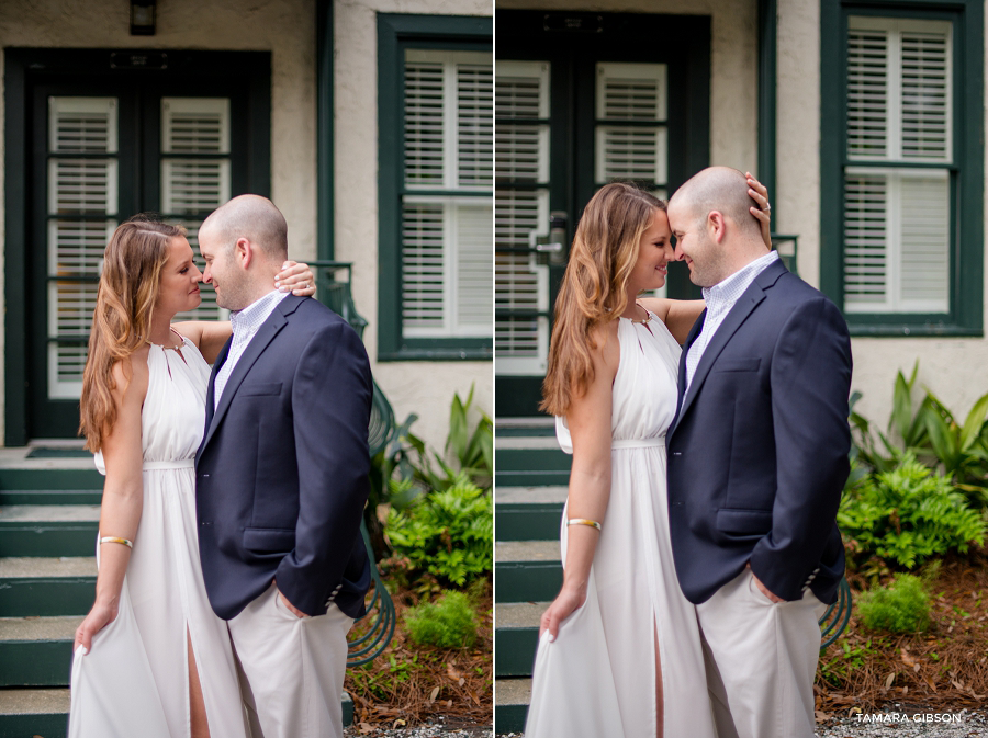 Village Inn & Pub Engagement Session by www.tamara-gibson.com | St. Simons Island Engagement Session | Creative Engagement Session