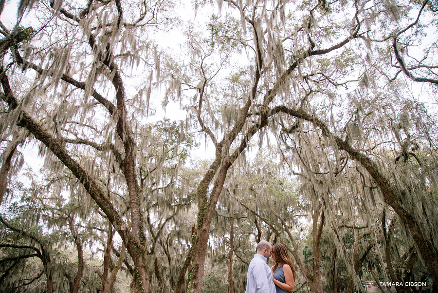 Village Inn & Pub Engagement Session by www.tamara-gibson.com | St. Simons Island Engagement Session | Creative Engagement Session