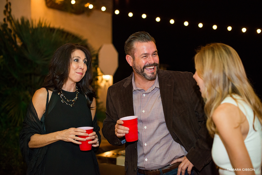 Villa De Suenos Wedding Reception by Tamara Gibson Photography | ST. Simons Island Wedding Photographer | www.tamara-gibson.com