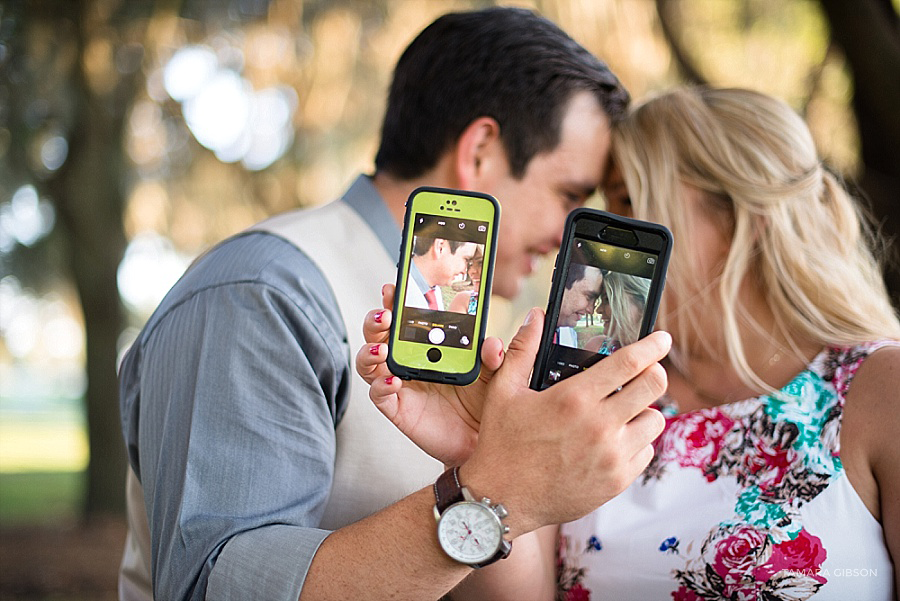 Fun and Sweet Engagement Session by Tamara Gibson Photography | St. Simons Island Photographer | www.tamara-gibson.com