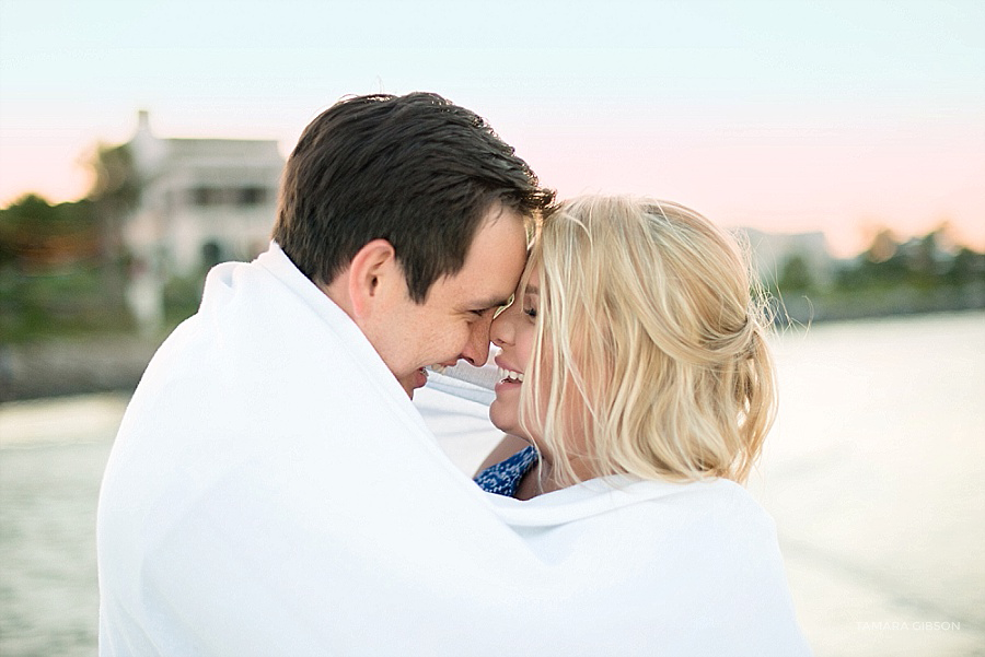 Fun and Sweet Engagement Session by Tamara Gibson Photography | St. Simons Island Photographer | www.tamara-gibson.com