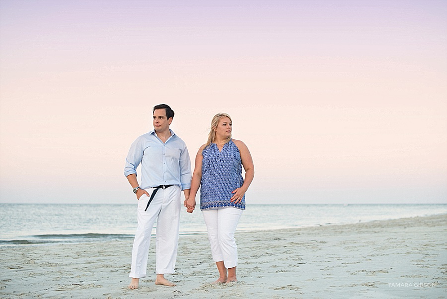 Fun and Sweet Engagement Session by Tamara Gibson Photography | St. Simons Island Photographer | www.tamara-gibson.com