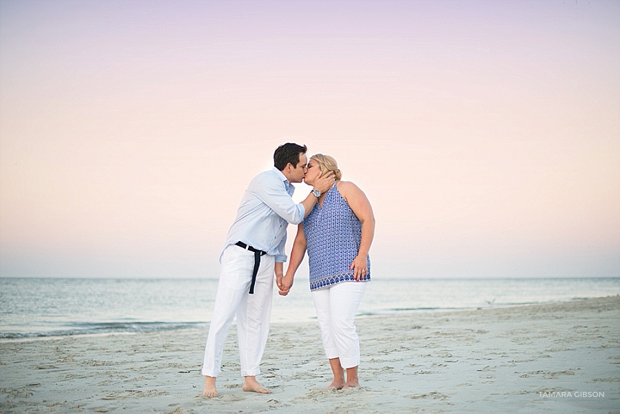 Fun and Sweet Engagement Session by Tamara Gibson Photography | St. Simons Island Photographer | www.tamara-gibson.com