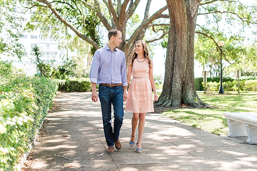 Cummer Museum Engagement Session in Jacksonville FL by Tamara Gibson Photography | www.tamara-gibson.com