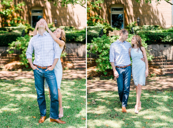 Cummer Museum Engagement Session in Jacksonville FL by Tamara Gibson Photography | www.tamara-gibson.com