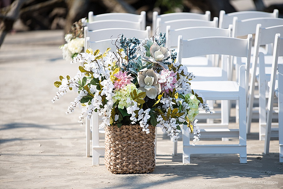 Intimate Wedding at Driftwood Beach by Tamara Gibson Photography | www.tamara-gibson.com