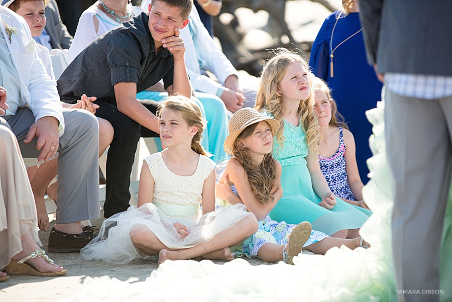 Intimate Wedding at Driftwood Beach by Tamara Gibson Photography | www.tamara-gibson.com