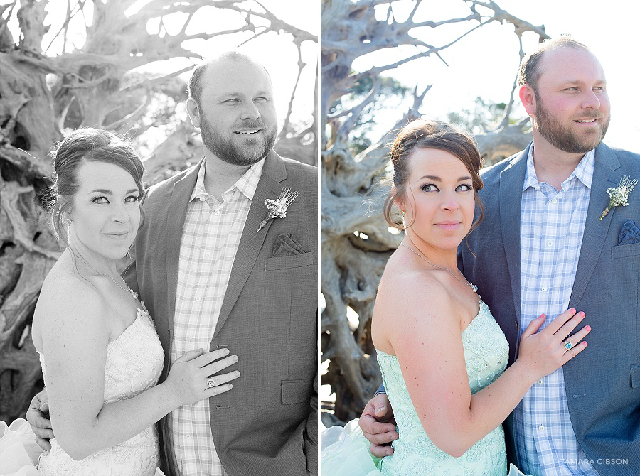 Intimate Wedding at Driftwood Beach by Tamara Gibson Photography | www.tamara-gibson.com