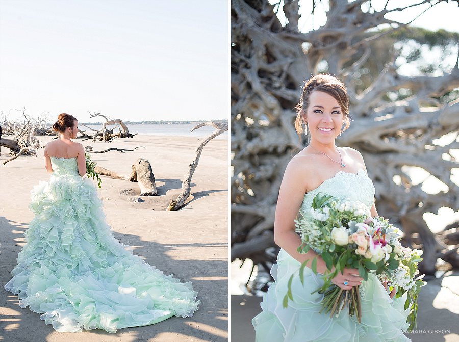 Intimate Wedding at Driftwood Beach by Tamara Gibson Photography | www.tamara-gibson.com