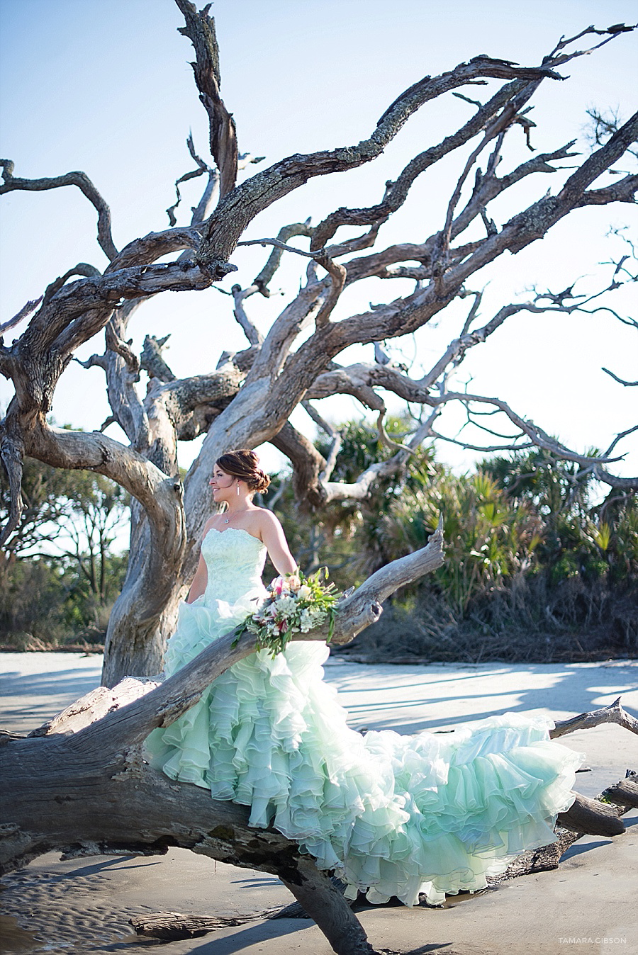 Intimate Wedding at Driftwood Beach by Tamara Gibson Photography | www.tamara-gibson.com