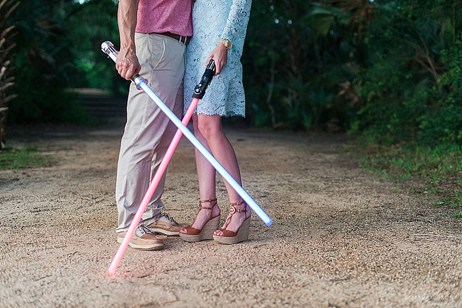 Washington Oak State Park Engagement Session by Tamara Gibson Photography |  Palm Coast Florida Engagement Photographer | www.tamara-gibson.com