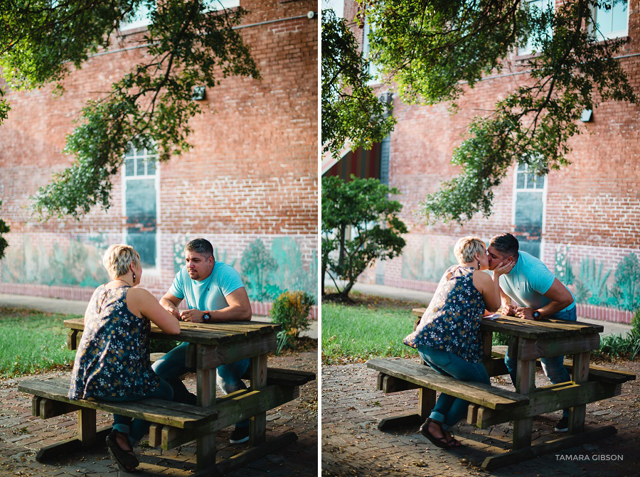 Downtown Brunswick Engagement Session by Tamara Gibson Photography | Downtown Engagement Session by TGP | www.tamara-gibson.com