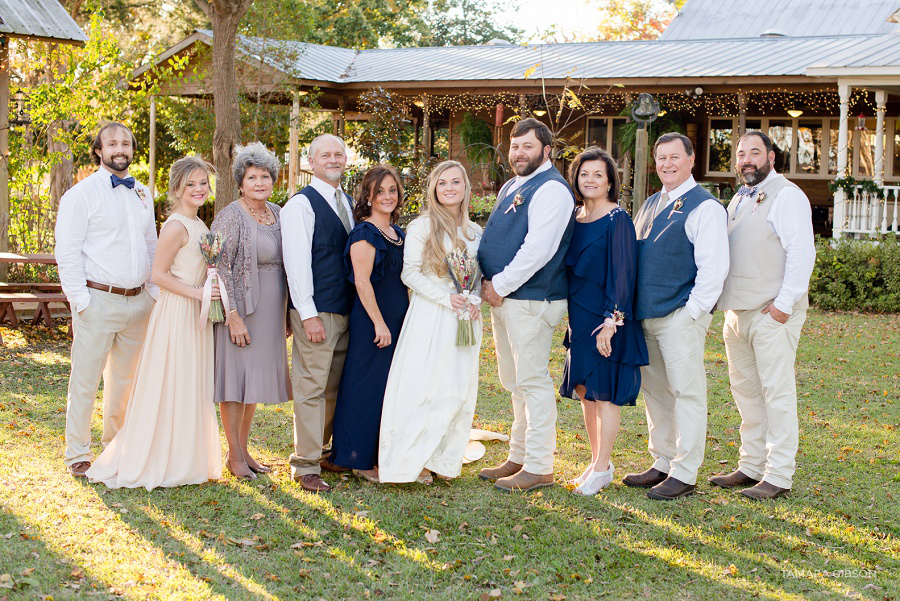 Quarter Oaks Farm Wedding in Sylvania Georgia by Tamara Gibson Photography. Sweet Southern Wedding. Twin Cities Wedding Photographer, Tamara Gibson. www.tamara-gibson.com