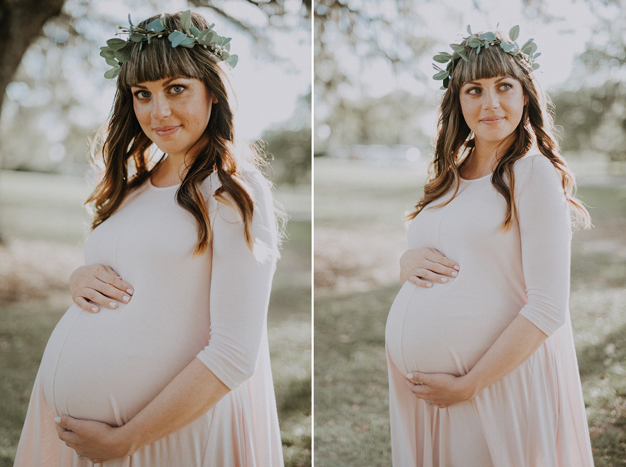 Avenue of the Oaks Maternity Session by Tamara Gibson Photography | www.tamara-gibson.com