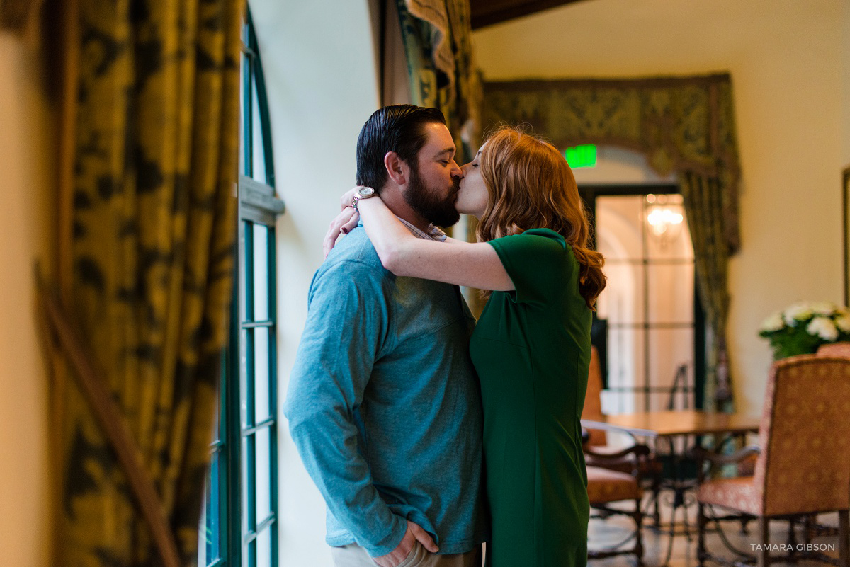 The Cloister Engagement Session by Tamara Gibson Photography www.tamara-gibson.com 