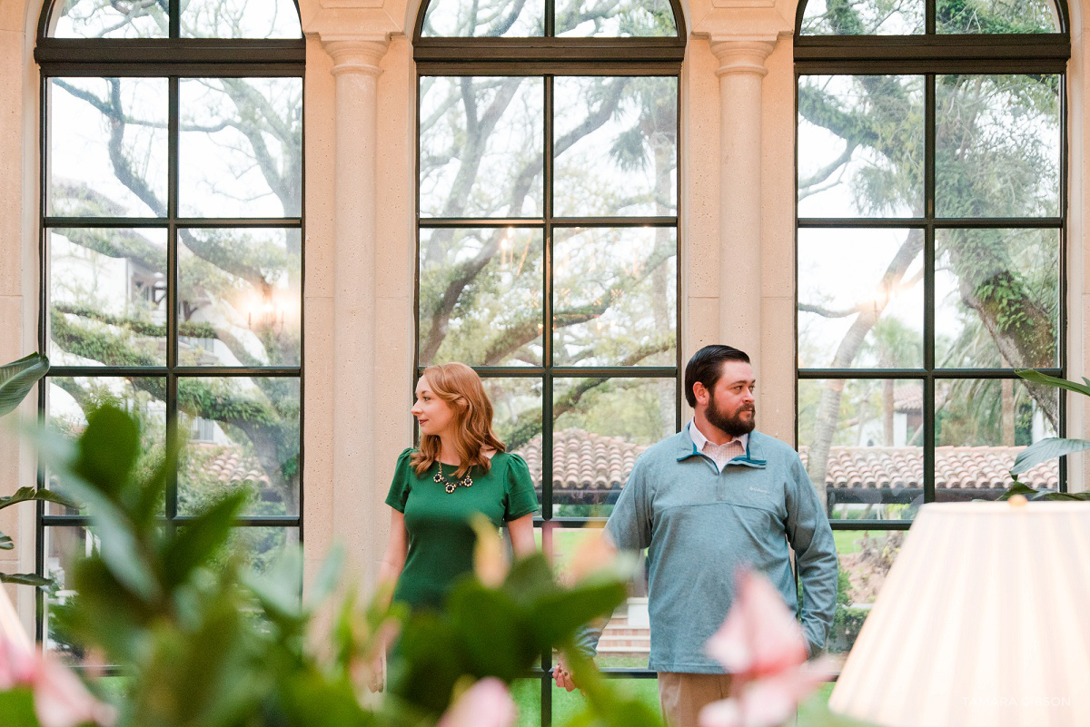 The Cloister Engagement Session by Tamara Gibson Photography www.tamara-gibson.com 