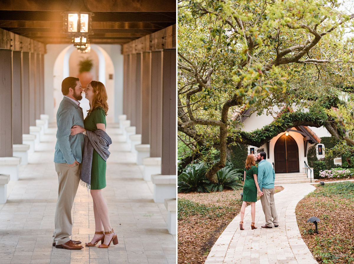 The Cloister Engagement Session by Tamara Gibson Photography www.tamara-gibson.com 