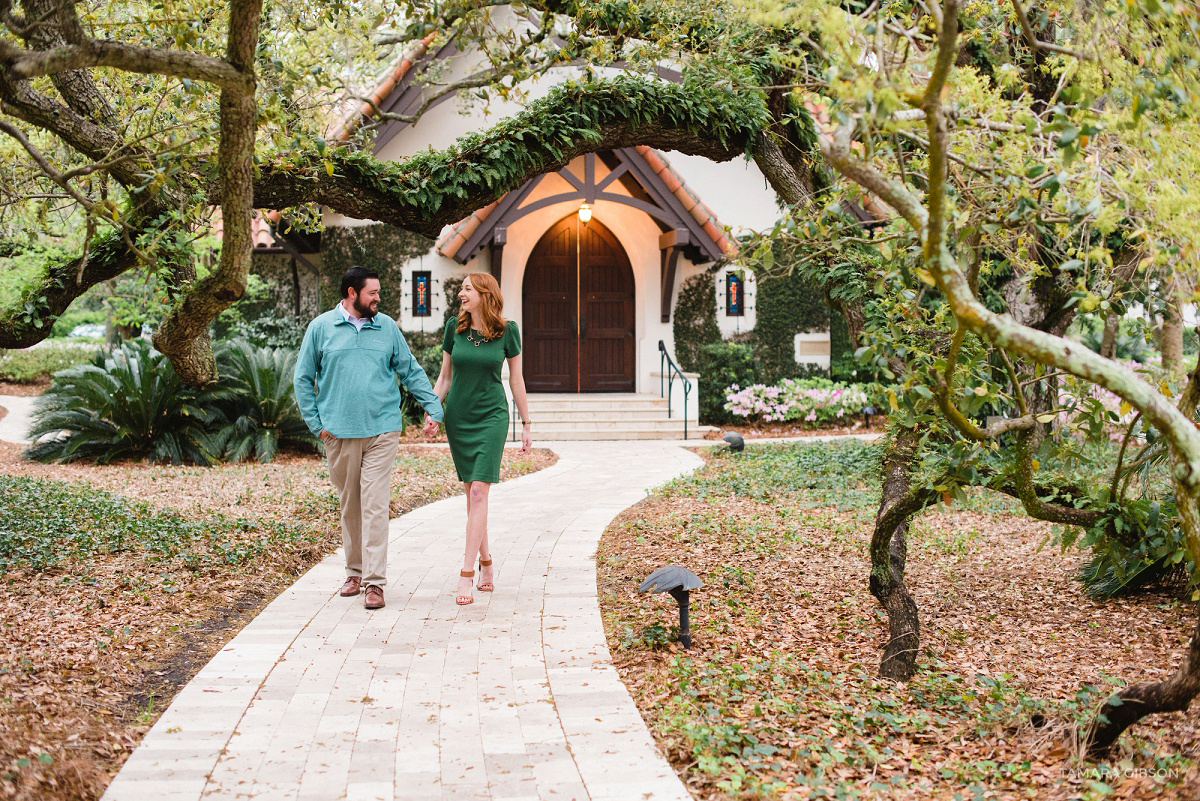 The Cloister Engagement Session by Tamara Gibson Photography www.tamara-gibson.com 