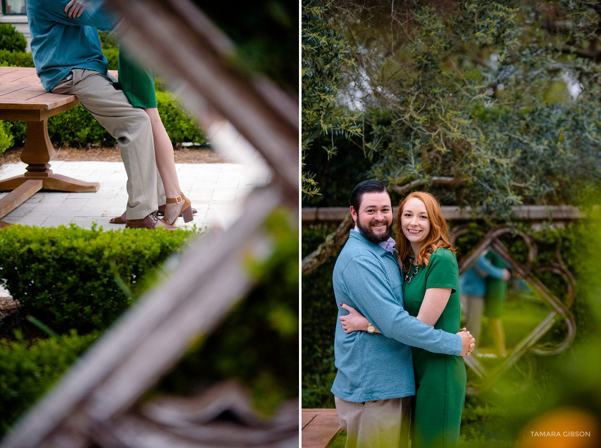 The Cloister Engagement Session by Tamara Gibson Photography www.tamara-gibson.com 