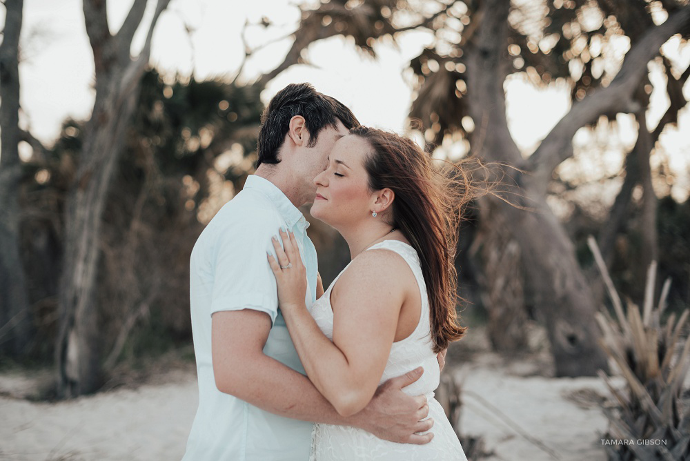 Romantic Beach Engagement Photo Session by Tamara Gibson Photography