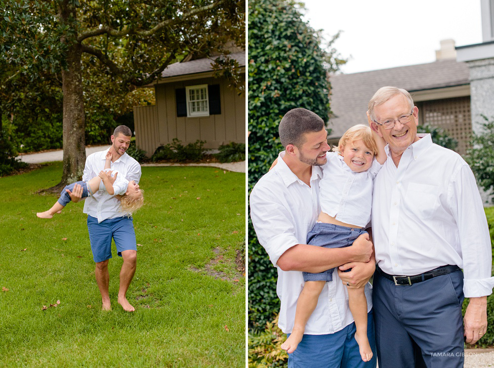 Sea Island Georgia Family Photography by Tamara Gibson Photography